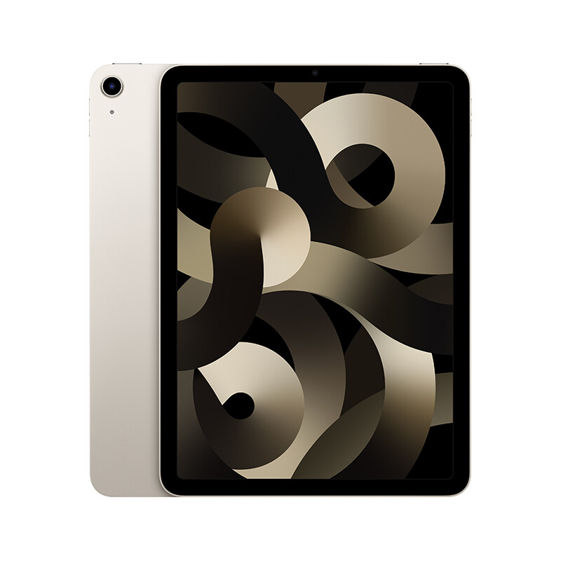 Apple iPad Air5 10.9英寸平板电脑 2022年款(256G WLAN版/M1芯片Liquid视网膜屏 MM9P3CH/A) 星光色