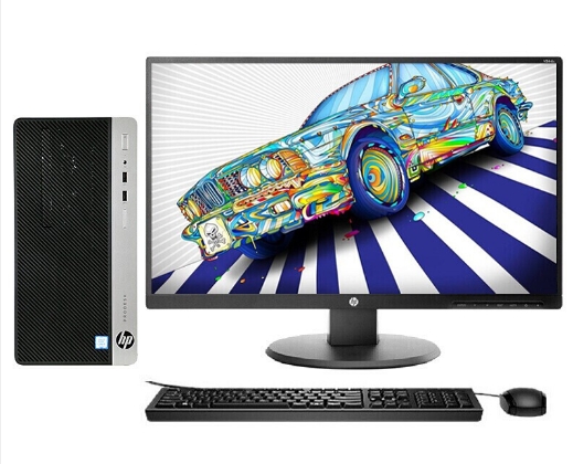 惠普(HP) 商用办公台式电脑 480 G5 MT19.5液晶英寸显示器 （B360主板芯片组 酷睿I3-8100 4G 1TB缓存64MB高速硬盘 集 显Win10H